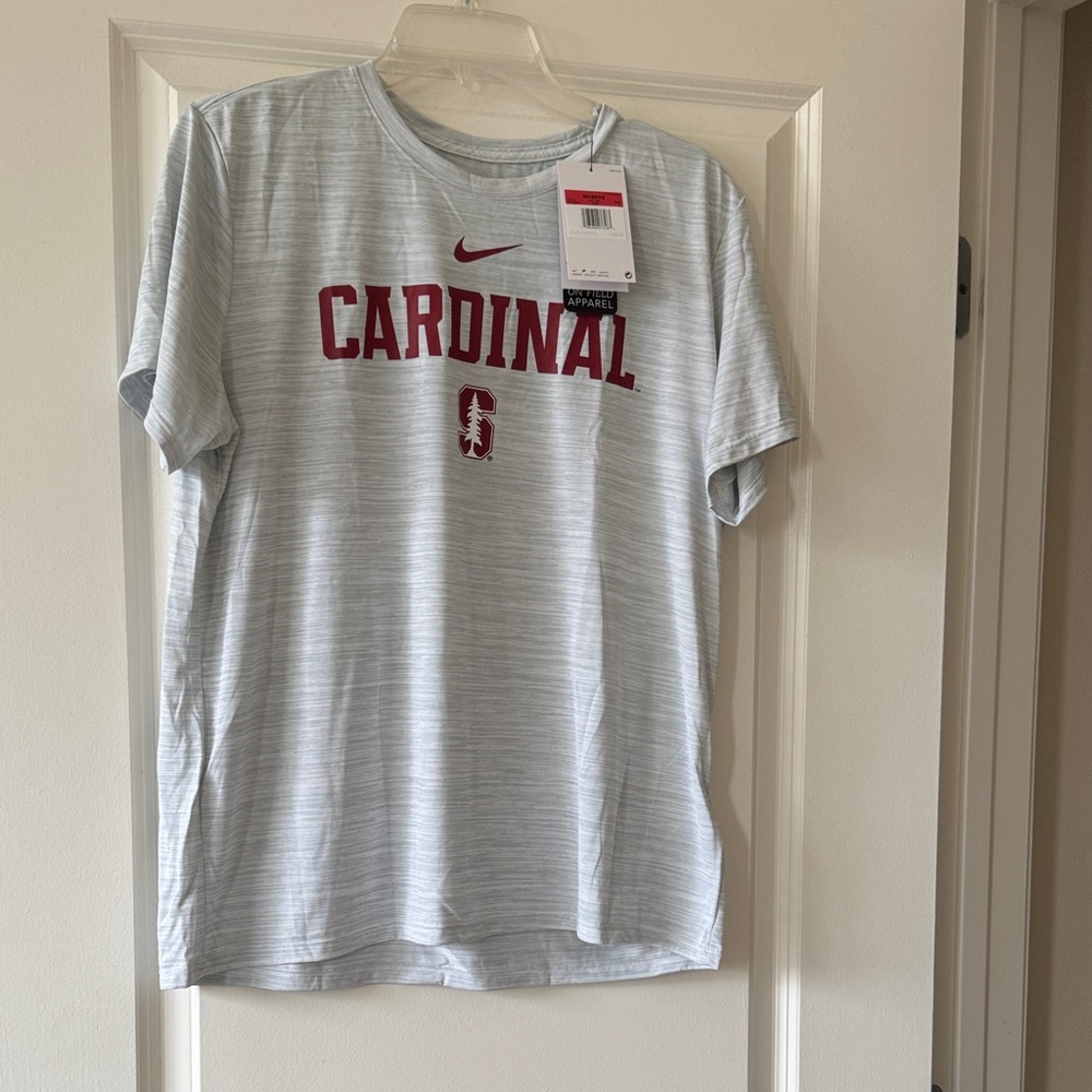 Nike Light Gray Cardinal Tee